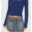 Isla Mini Skirt -ThrillsWTH26-311MFD-Mid Dirty Faded Blue-6