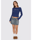 Isla Mini Skirt -ThrillsWTH26-311MFD-Mid Dirty Faded Blue-6