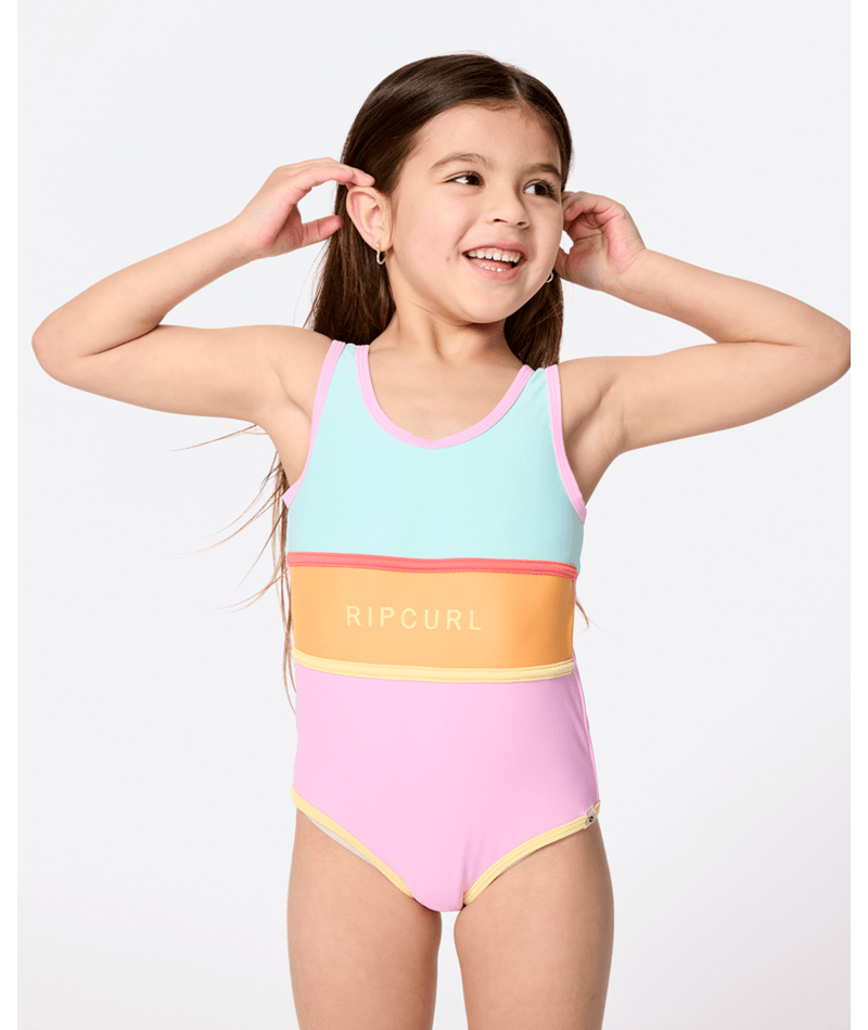 ISLAND DAYS 1 PIECE - GIRL - Rip Curl02BJSW - PINK - 1 - 2