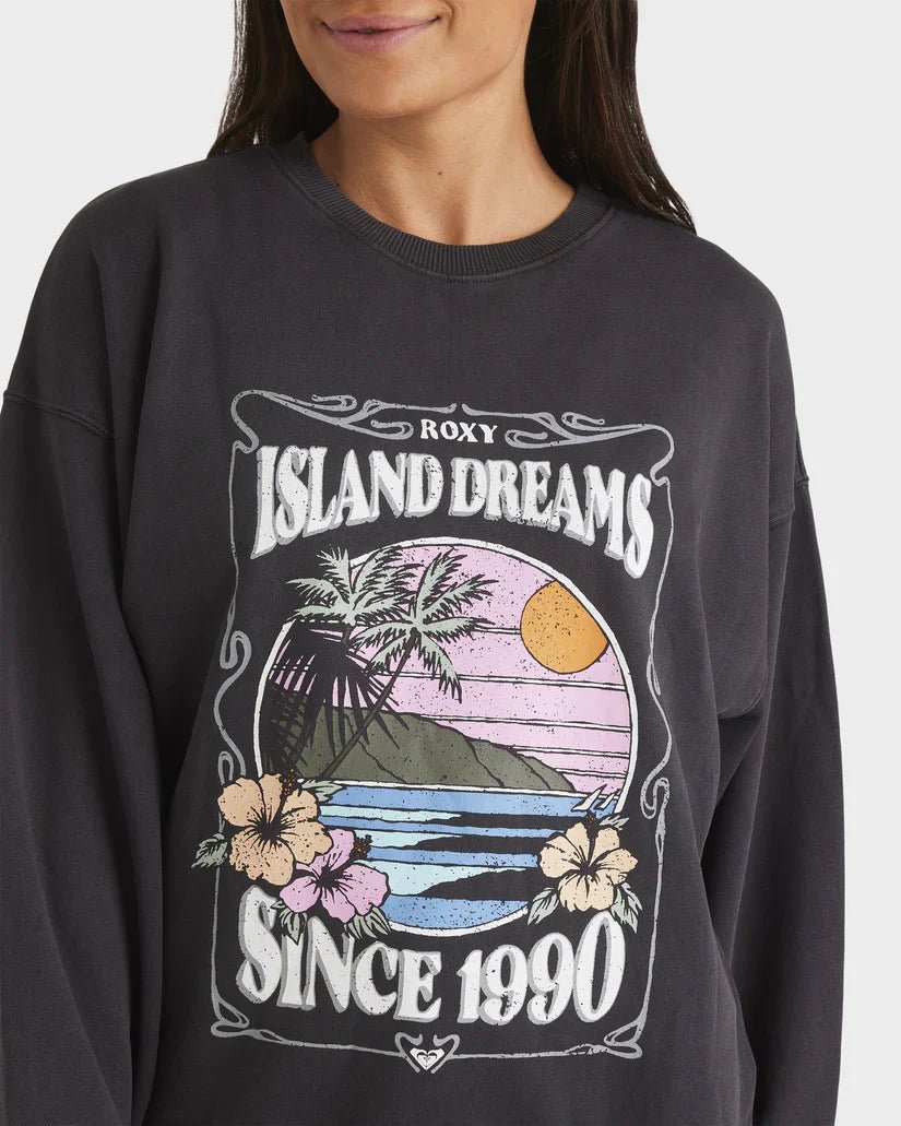 Island Dreaming Crew - RoxyURJFT03231 - KTA0 - Phantom - L