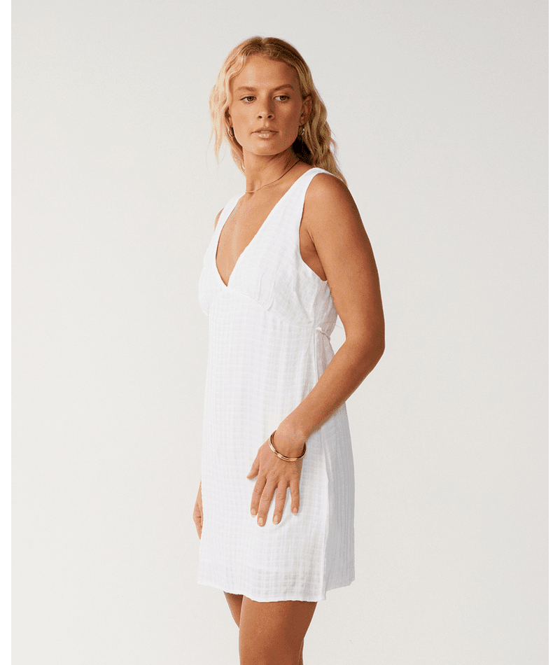 ISLAND DREAMS MINI DRESS -Rip Curl0AQWDR-WHITE-2XS