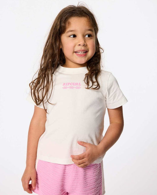 ISLAND RELAXED ART TEE - GIRL