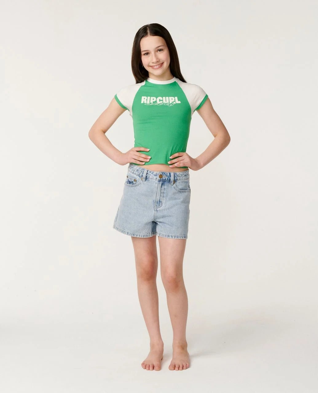 ISLAND RINGER-GIRL -Rip Curl07YGTE-Green-8