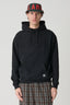 ITALIC STAR HOOD - XlargeXL026W2201-BLACK-S