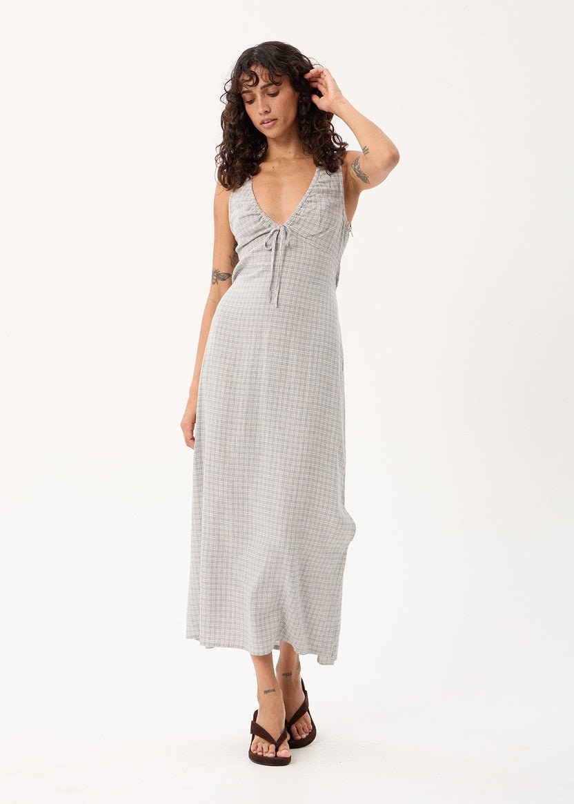 Izzy Devon - Hemp Maxi Dress -AfendsW264816-SILVER BIRCH-XS