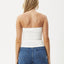Jamie - Organic Rib Tube Top - AfendsW240096 - White - XS