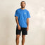 JAUNT VINTAGE SS T-SHIRT -RhythmCD25M-PT39-COBALT-S
