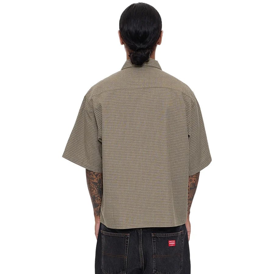 Jaws Box Fit Cropped Short Sleeve Shirt - WorshipPR25-206F-Kelp-XS