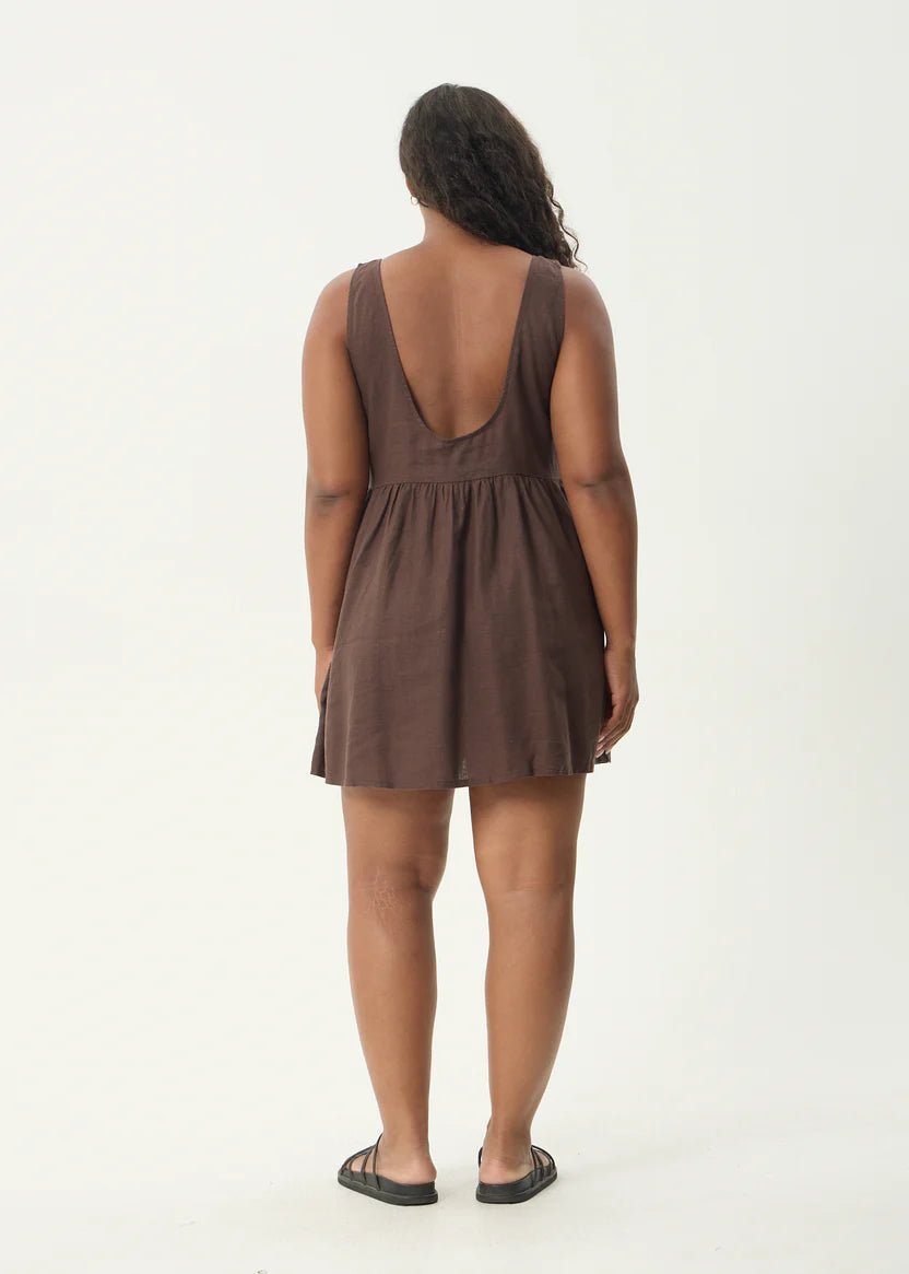 Jesse - Mini Dress - AfendsW230801- Coffee-S