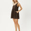 Jesse - Mini Dress - AfendsW230801- Coffee-S