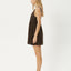 Jesse - Mini Dress - AfendsW230801- Coffee-S