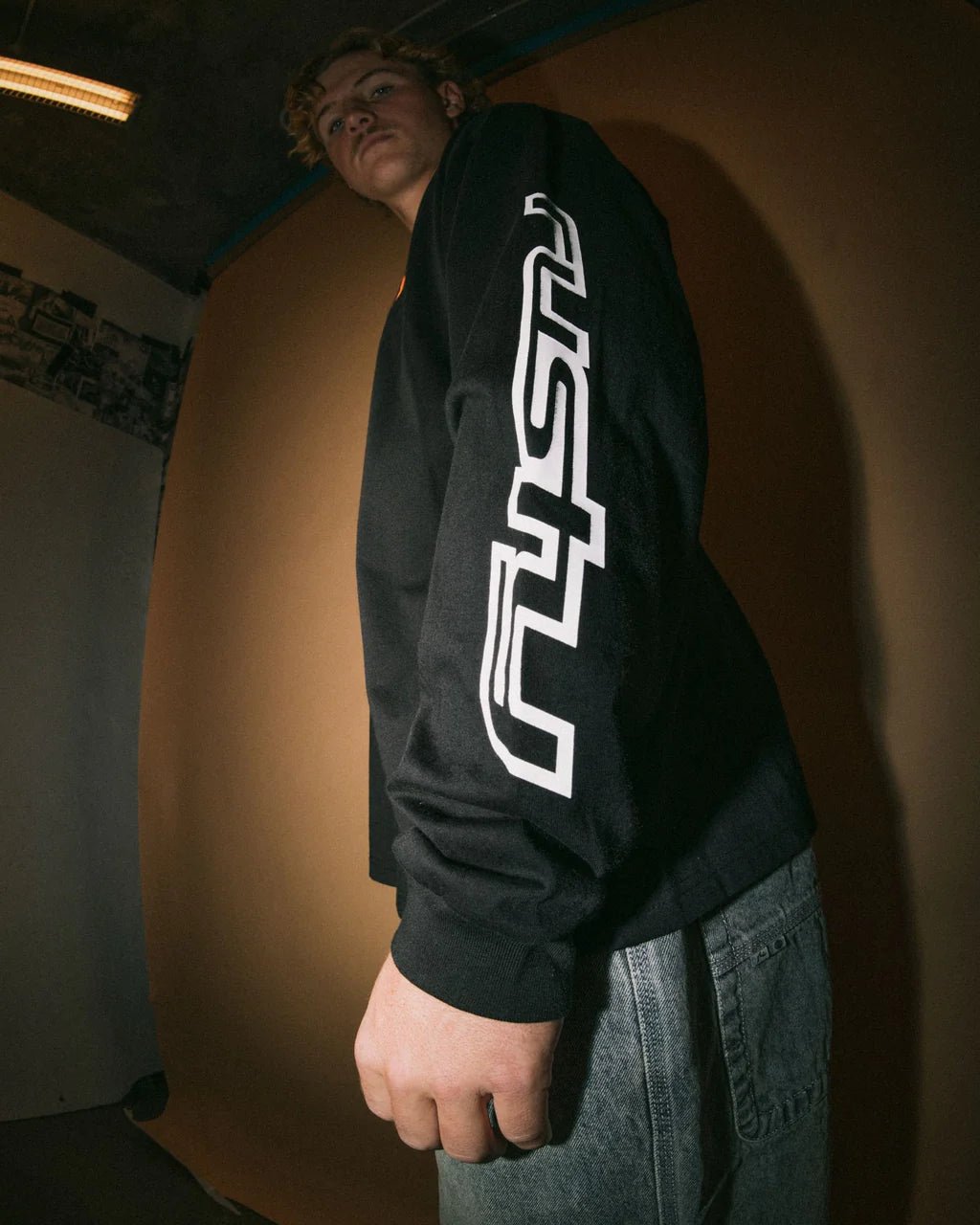 JETSETTER LONG SLEEVE TEE - RustyTTM2941-BLACK-S