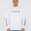 Jetsetter Long Sleeve Tee - RustyTTM2941 - WHT - White - L