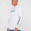 Jetsetter Long Sleeve Tee - RustyTTM2941 - WHT - White - L