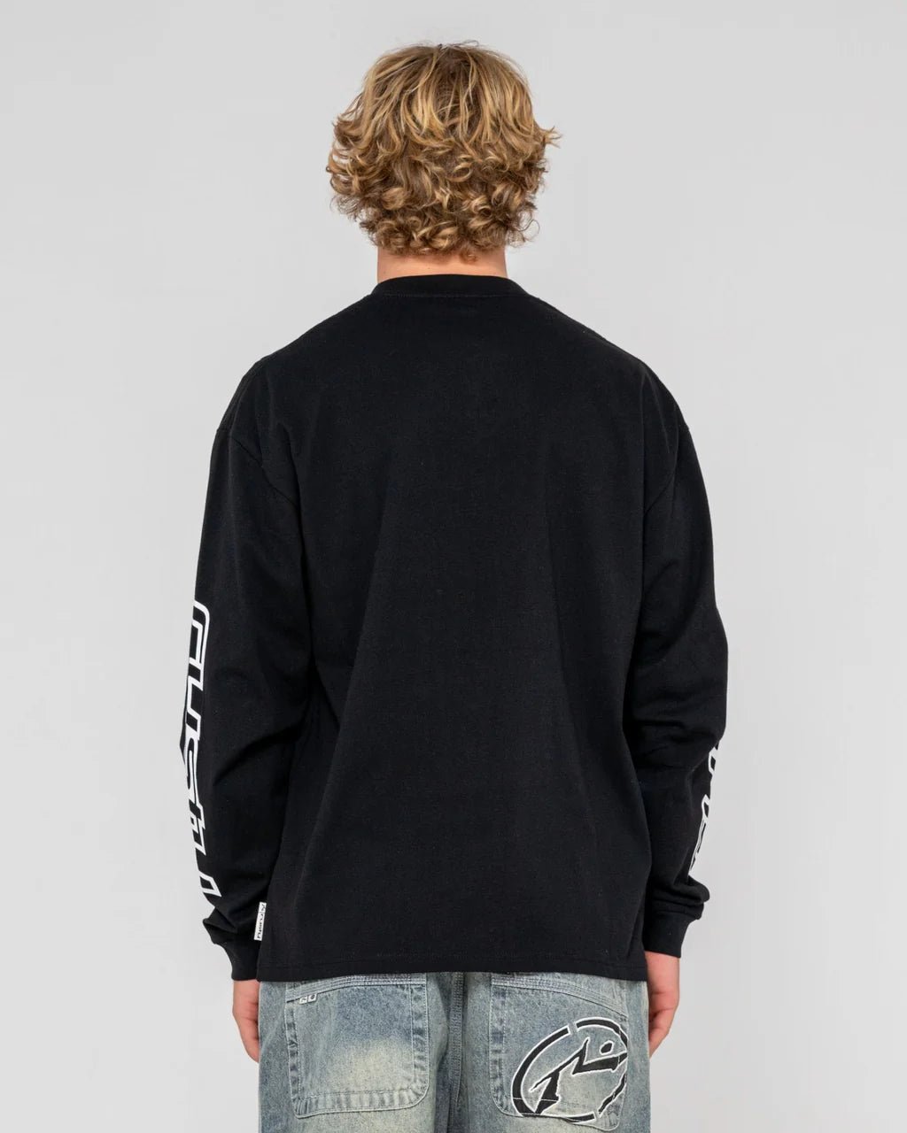 JETSETTER LONG SLEEVE TEE - RustyTTM2941-BLACK-S