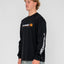 JETSETTER LONG SLEEVE TEE - RustyTTM2941-BLACK-S