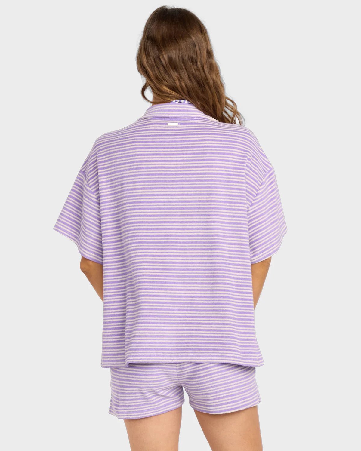 JOSIE STRIPE SS -Billabong24O603500-PURPLE PUNCH-XS/6