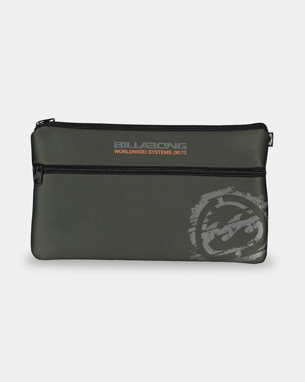 JUMBO PENCIL CASE -BillabongUBYAA00284-MILITARY-1SZ