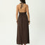 June Mae - Hemp Maxi Dress -AfendsW264819-COFFEE-XS