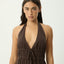 June Mae - Hemp Maxi Dress -AfendsW264819-COFFEE-XS