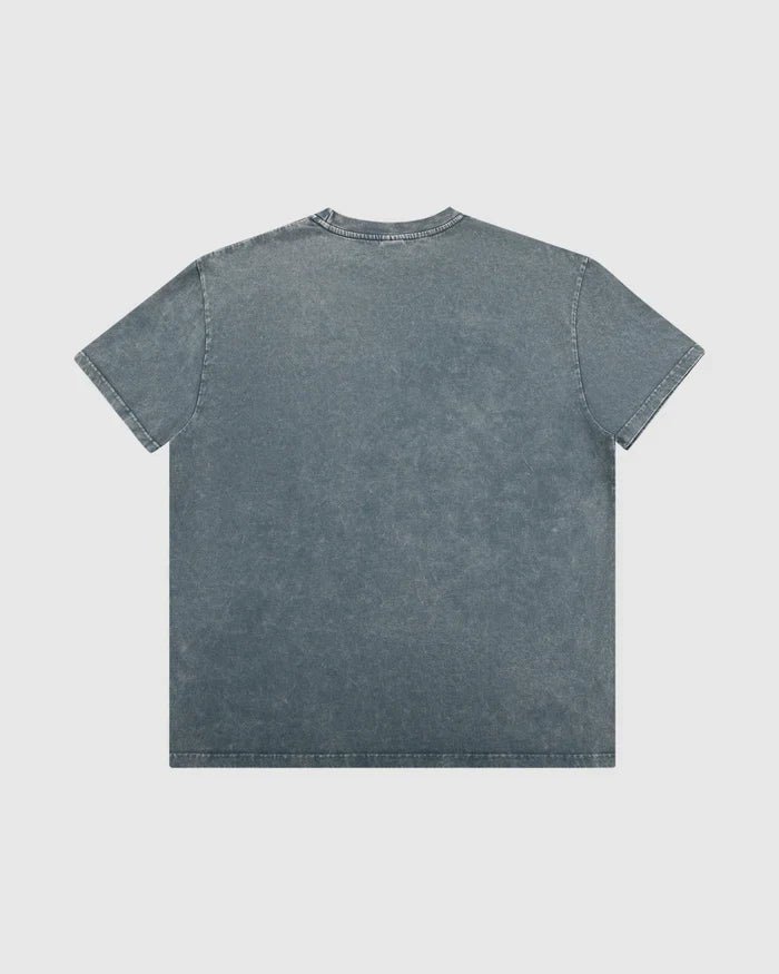 Junkyard Box Fit Tee - WNDRRW24LAA002WGY - Washed Grey - L
