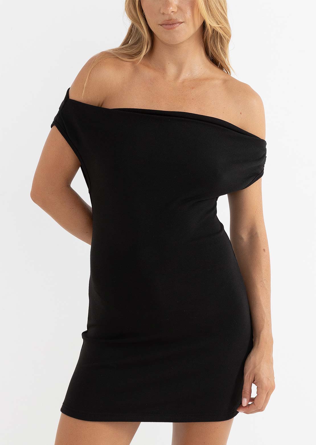 JUNO MINI DRESS - RhythmCD25W-DR12-BLACK-8