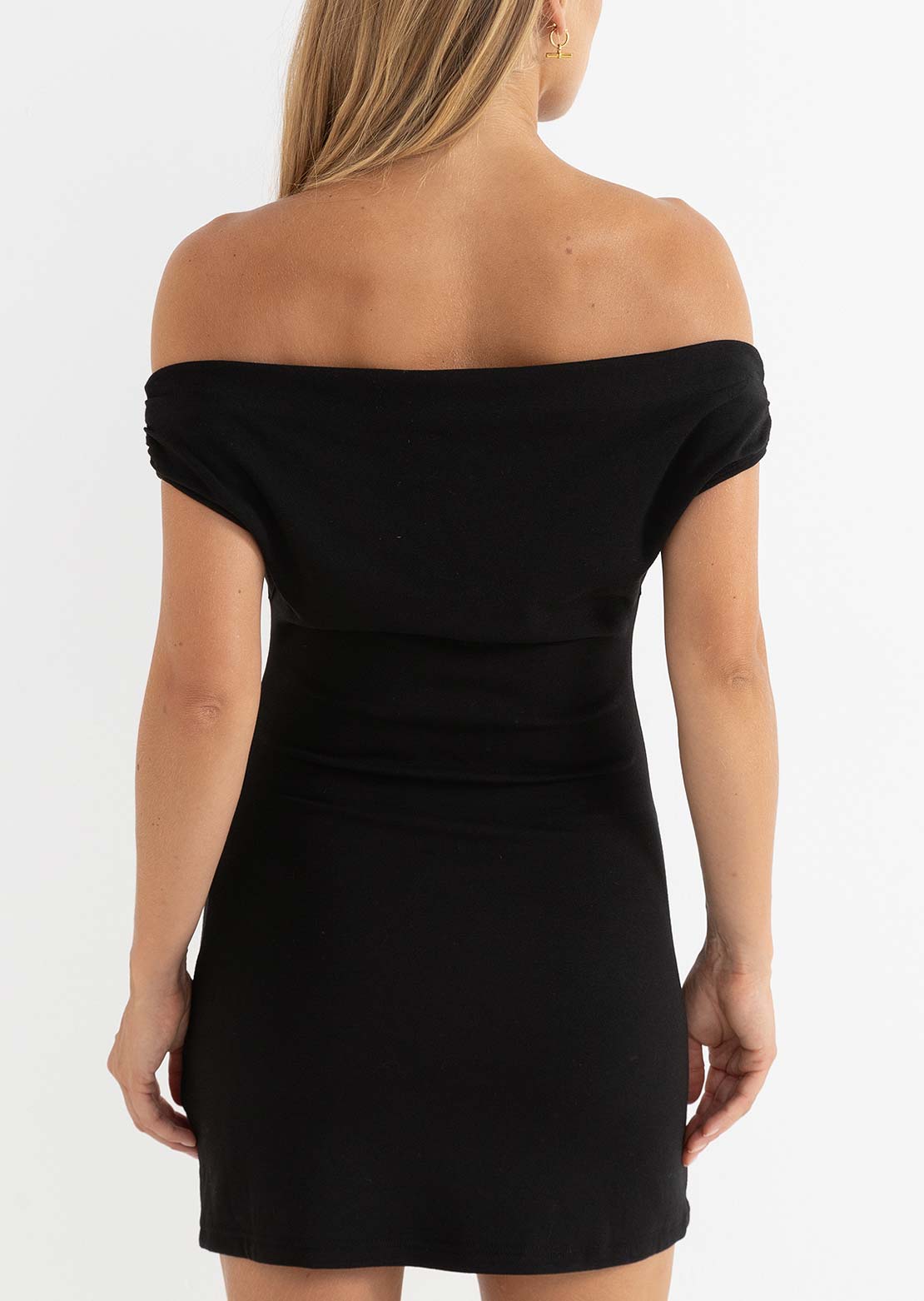 JUNO MINI DRESS - RhythmCD25W-DR12-BLACK-8