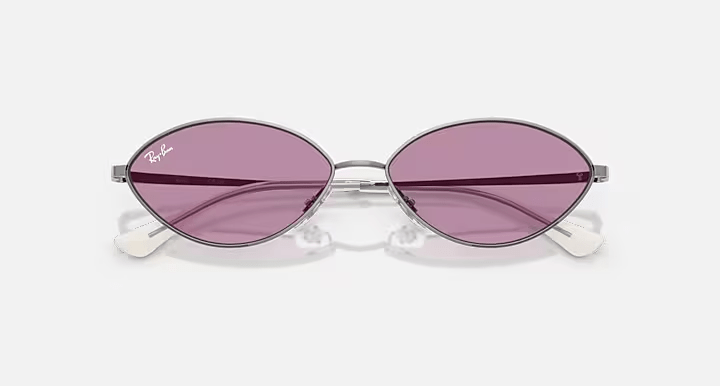 Kai Gunmetal w/Dark Violet - Ray Ban0RB3757 - GUNMETAL DARK VIOLET