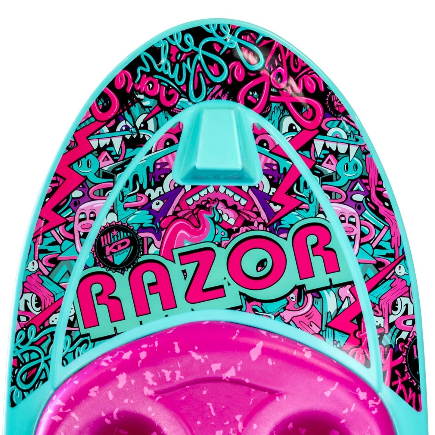 KD Razor Kneeboard -KDKK0002R-TEAL/PINK