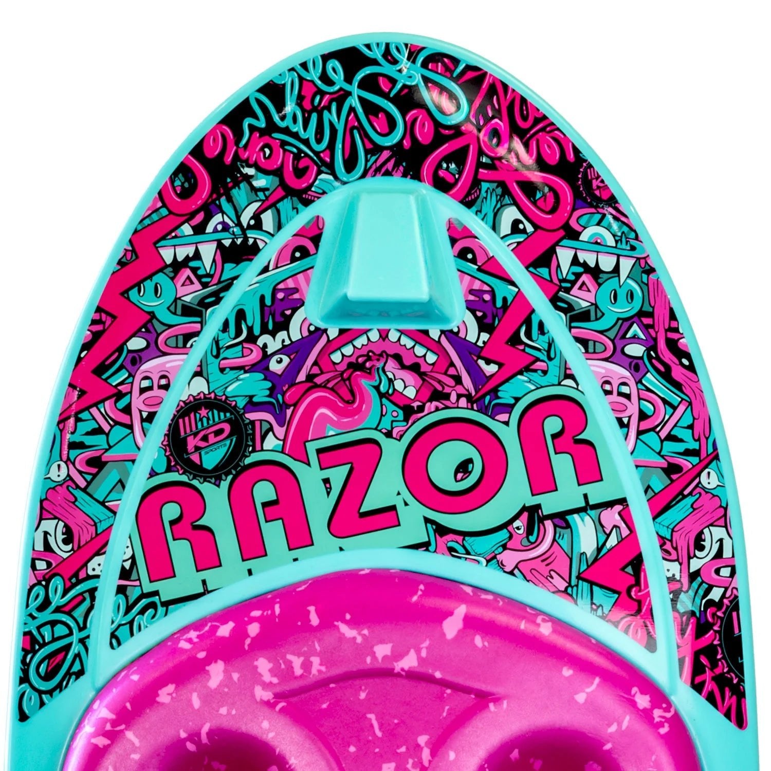 KD Razor Kneeboard -KDKK0002R-TEAL/PINK