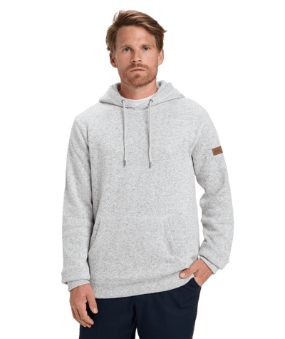 KELLER HOODIE - QuiksilverEQYFT05123-LIGHT GREY HEATHER-S