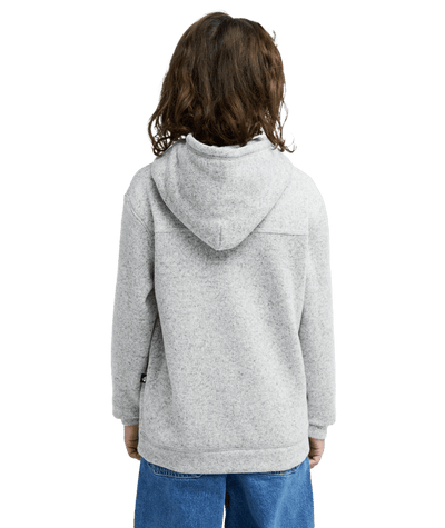KELLER HOODIE YOUTH - QuiksilverEQBFT03935-LIGHT GREY HEATHER-XS/8
