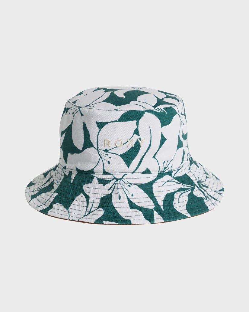 KHLOE JASMINE BUCKET HAT - Roxy26E553570 - Evergreen - S/M