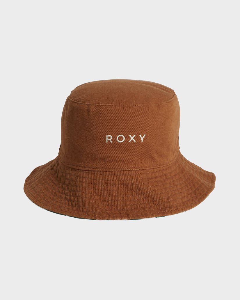 KHLOE JASMINE BUCKET HAT - Roxy26E553570 - Evergreen - S/M