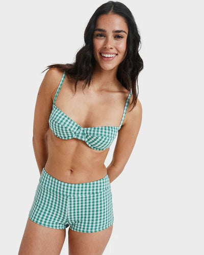 KIAWE SHORTY - RoxyERJX405152-DEEP GRASS GREEN-XS