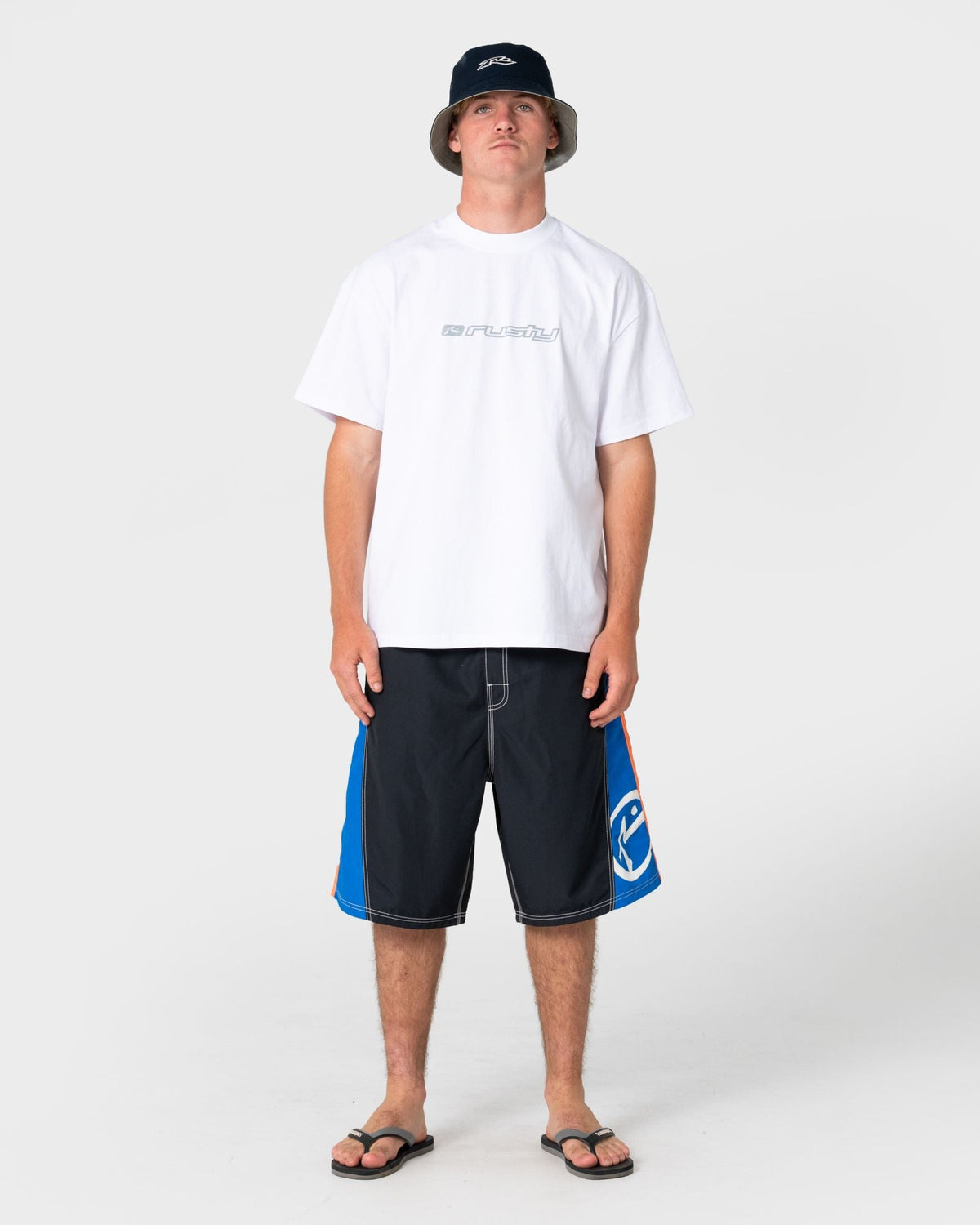 KICK FLIP REVERSIBLE BUCKET HAT -RustyHHM0508-ABBEY STONE-4S/M
