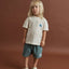 KIDS CONTRAST BEACH SHORT -RhythmCD26B-JA03-TEA-TEAL-2
