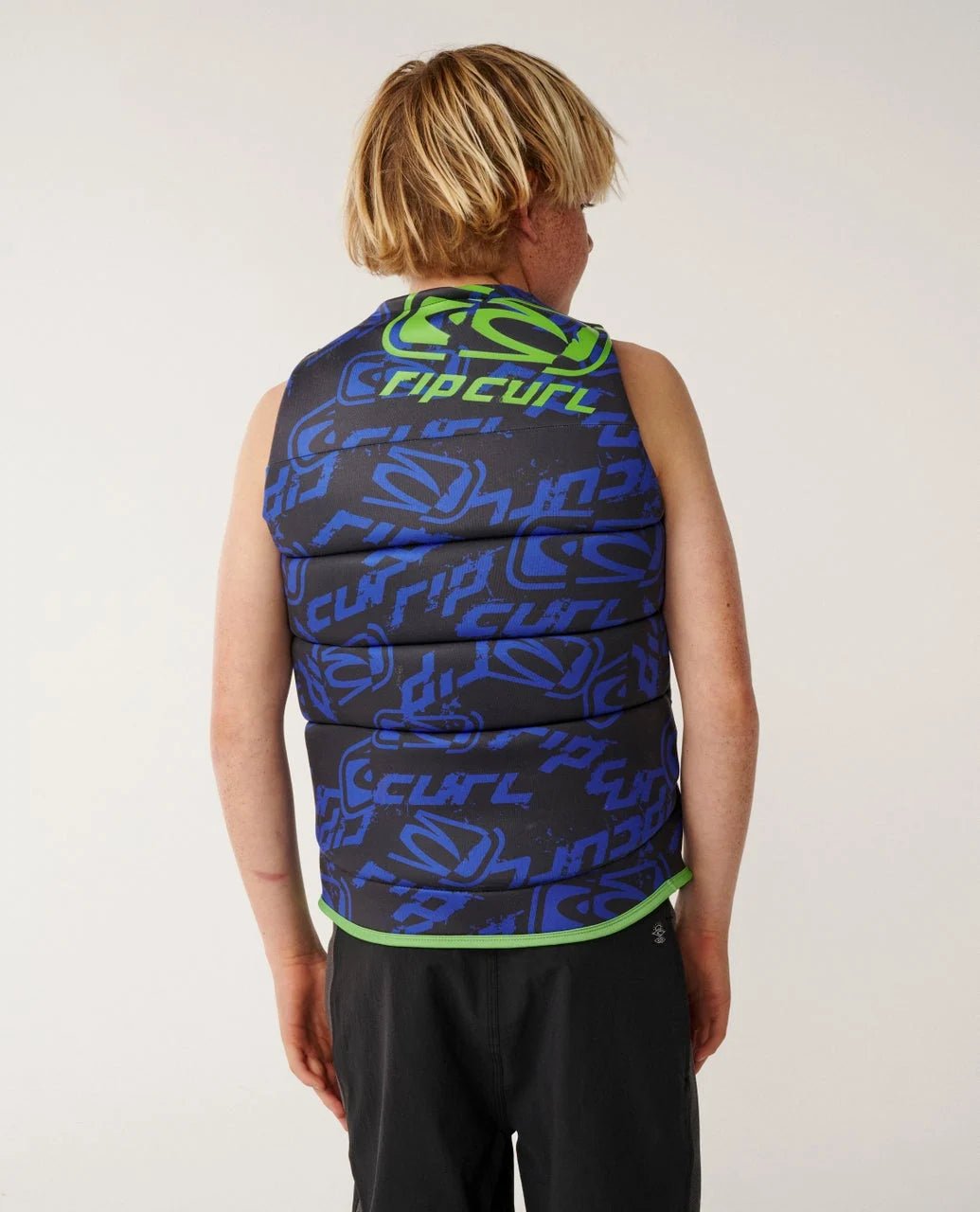 KIDS DAWN PATROL BUOY VEST -Rip Curl003BPF-Blue/Navy-4