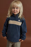 KIDS ESSENTIAL QUARTER ZIP - RhythmCD26B-FL01-VINTAGE BLUE-2