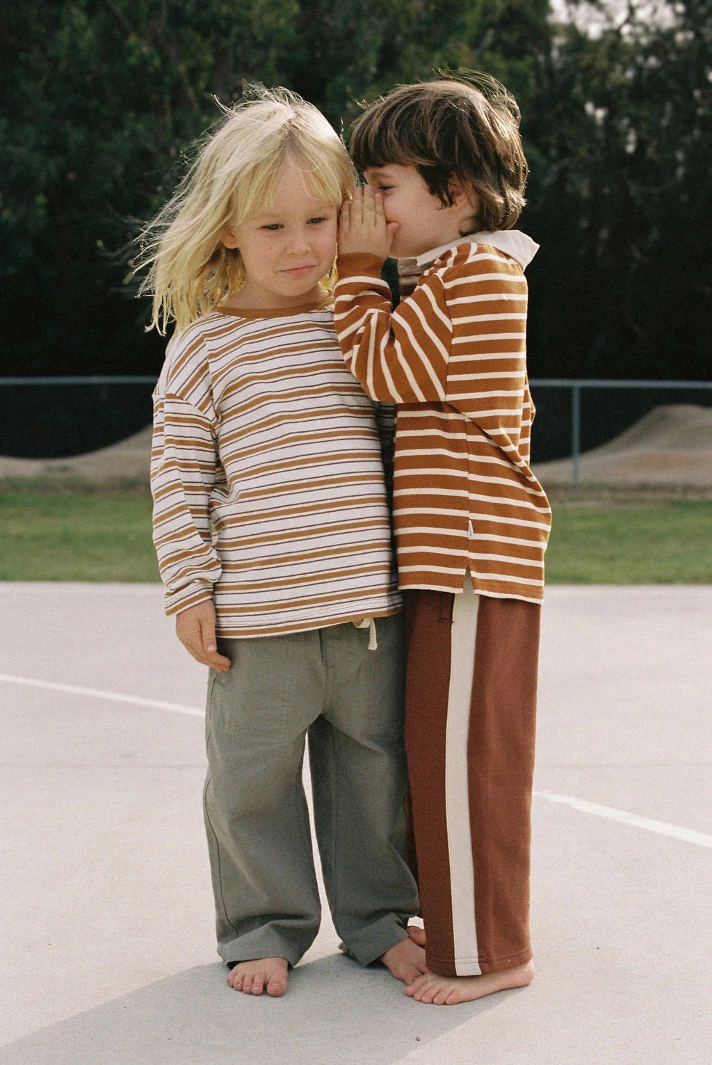 KIDS FATIGUE PANT - RhythmCD26B-PA01-OLIVE-2
