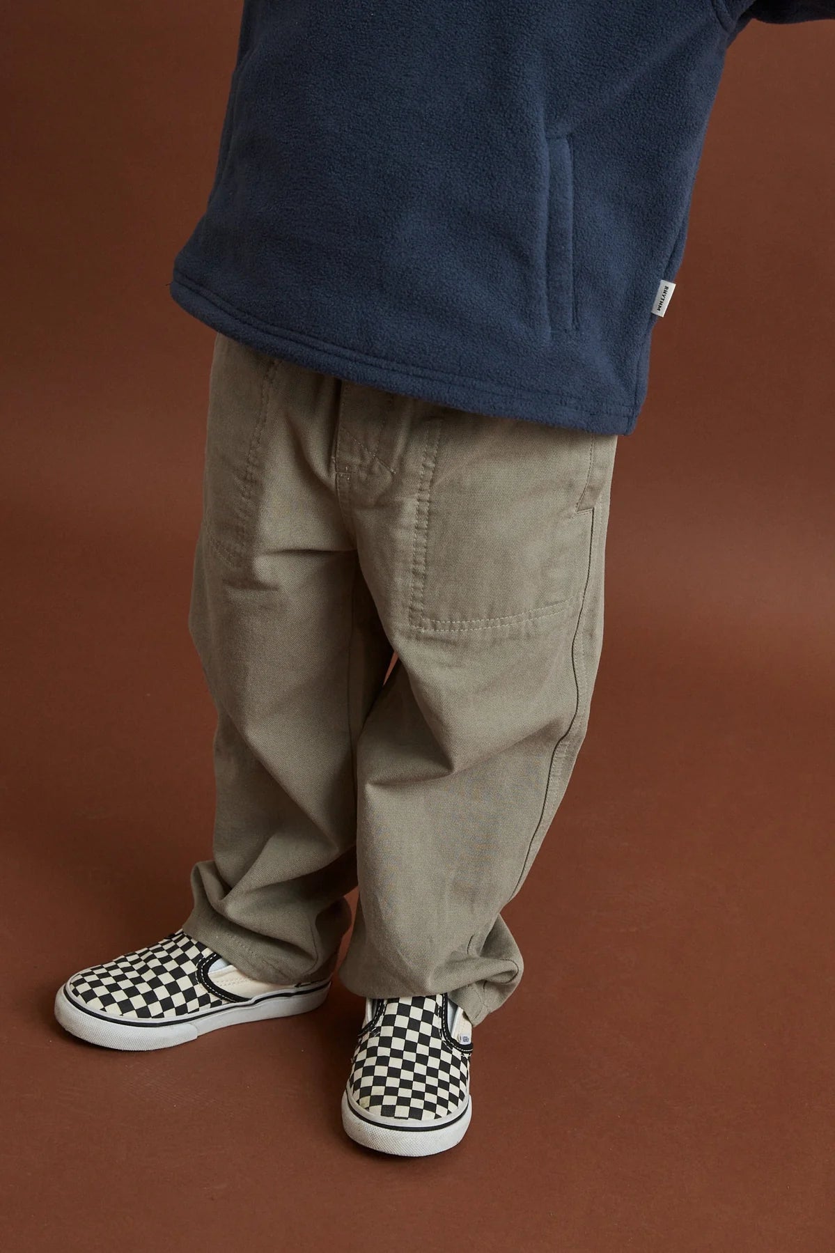 KIDS FATIGUE PANT - RhythmCD26B-PA01-OLIVE-2