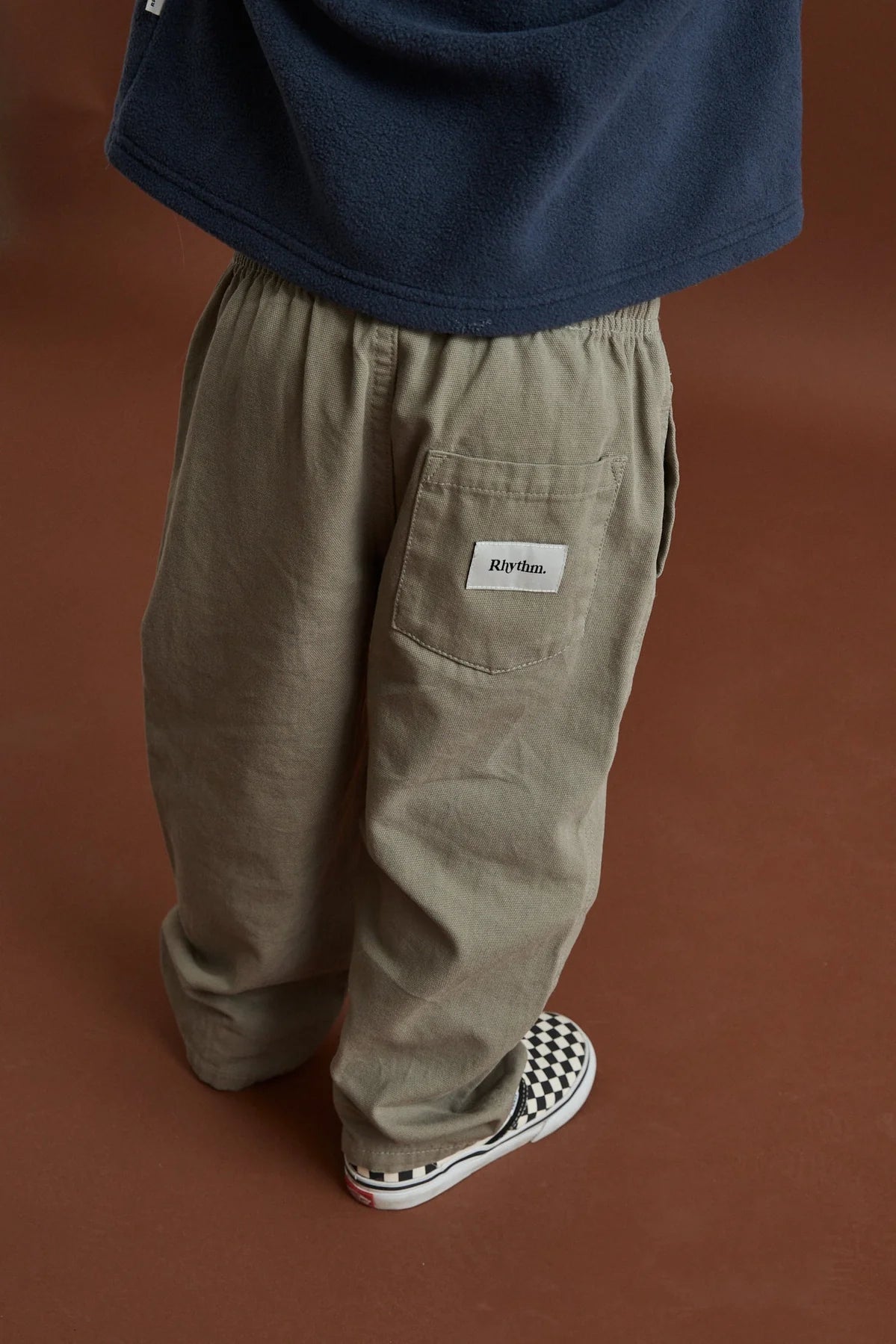 KIDS FATIGUE PANT - RhythmCD26B-PA01-OLIVE-2