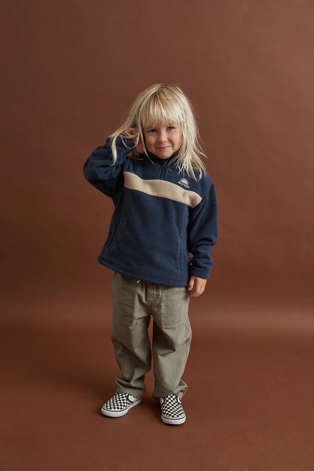 KIDS FATIGUE PANT - RhythmCD26B-PA01-OLIVE-2
