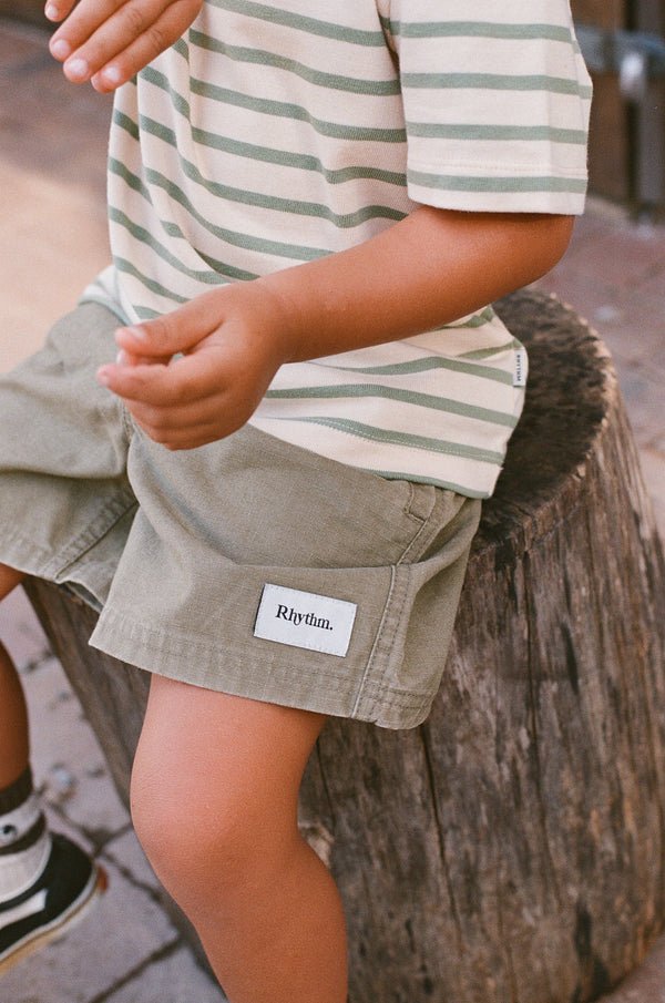 KIDS RIPSTOP JAM - RhythmCD25B-JA02-OLIVE-2