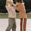 KIDS VINTAGE STRIPE TRACKPANT - RhythmCD26B-PA02-EARTH-2
