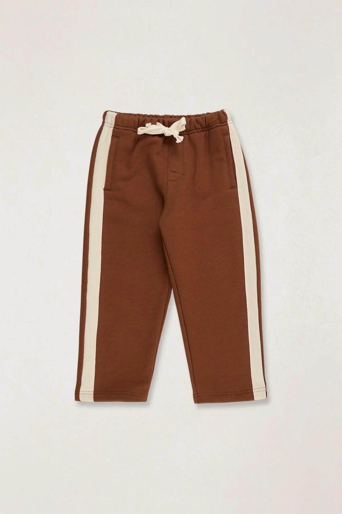 KIDS VINTAGE STRIPE TRACKPANT - RhythmCD26B-PA02-EARTH-2