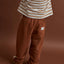 KIDS VINTAGE STRIPE TRACKPANT - RhythmCD26B-PA02-EARTH-2