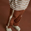 KIDS VINTAGE STRIPE TRACKPANT - RhythmCD26B-PA02-EARTH-2