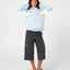 KINETIC OVERSIZED HOODED FLEECE - RustyFTL0919-RETRO BLUE / EGRET-08
