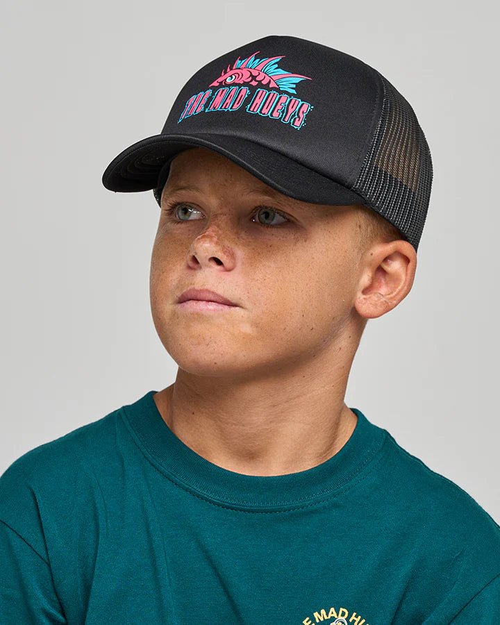 KING COD CODZILLA | YOUTH FOAM TRUCKER -The Mad HueysH125B06001-BLACK-OSFM